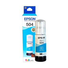 BOTELLA DE TINTA EPSON T504220-AL CIAN PAPARA IMPRESORA L4150