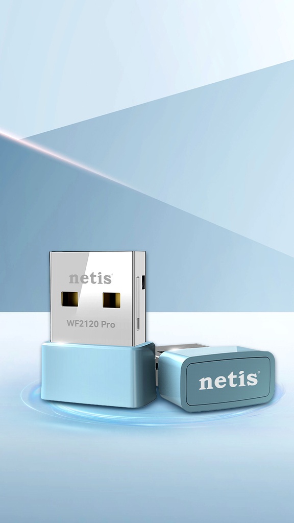 TARJETA DE RED NETIS USB (Mod. WF2120 PRO) Wifi