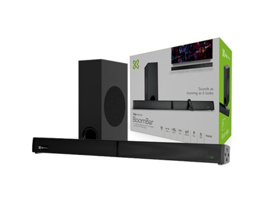 BOCINA KLIPXTREME 2.0 BARRA DE SONIDO BATON, (BOOMBAR), BT, 160W, CONTROL REMOTO, PUERTO /AUX/OPT, HDMI (KSB-230)