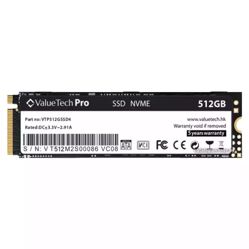 DISCO SSD M2 512 VALUETECH PRO