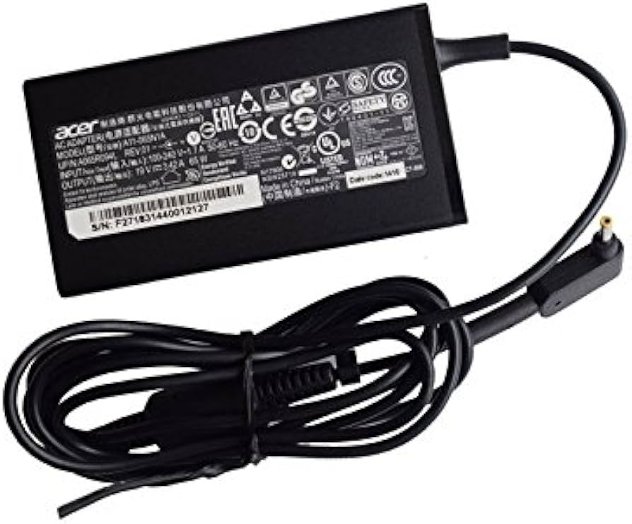CARGADOR ACER 65W