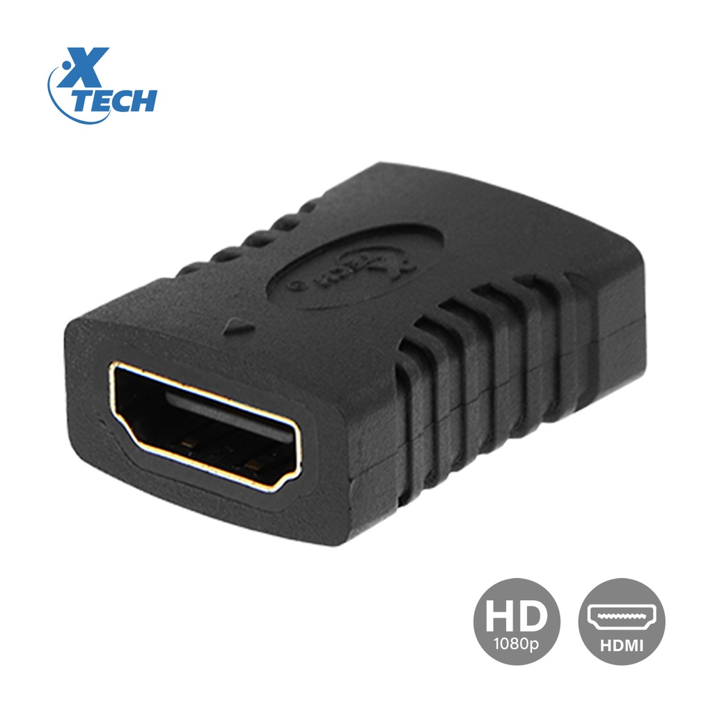 ADAPTADOR XTECH HDMI FEMALE TO HDMI FEMALE