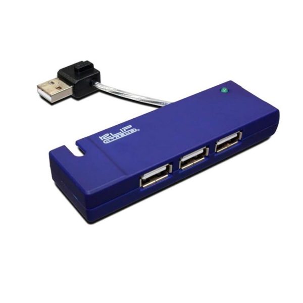 KLIPXTREME UNIVERSAL 4-PORT USB 2.0 HUB