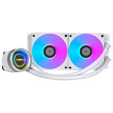 FAN COOLER LIANLI (Mod. GA II TRINITY 240, ARGB, Blanco) Enfriamiento Liquido para PROCESADOR INTEL/AMD Soporta LGA 1700,LGA 1200, LGA 115X, AM4 y AM5