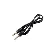 AGI-1136 - CABLE AUXILIAR AGILER, MALE TO MALE 3 PIES, NEGRO 