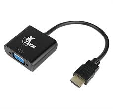 ADAPTADOR HDMI A VGA HD15 XTECH