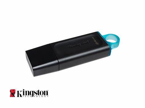 DTX/64GB - MEMORIA USB 64GB KINGSTON, 3.2 
GEN1 DATATRAVELER EXODIA (BLACK + BLUE) 