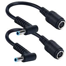 [0055-4] GENERICO DE HP PLUG GRANDE A PEQUEÑO AZUL ADAPTADOR