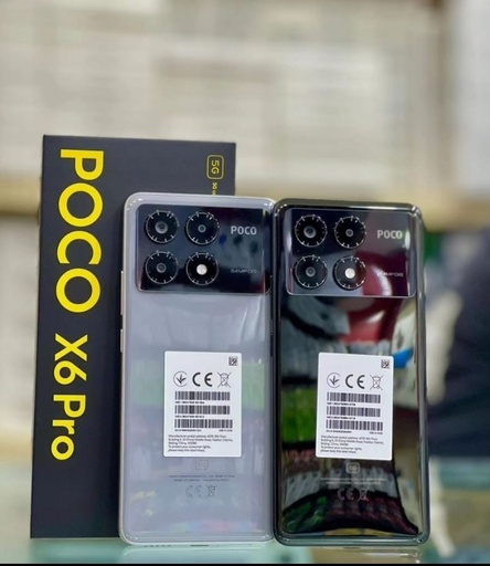 CELULAR POCO X6 5G COLOR NEGRO DE 512GB-12RAM