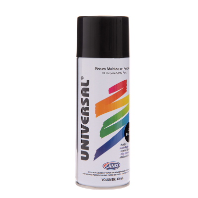 UNIVERSAL PINTURA MULTIUSO EN AEROSOL 4 MATT BLACK