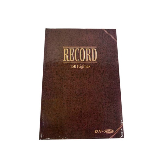 LIBRO RECORD DE 300/PAG