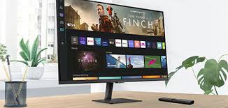 MONITOR SAMSUNG 32" FHD M5 (1920 X 1080), PLANO, LED, 1,07 MIL MILLONES  DE COLORES, 250 CD/M², 60HZ, 4MS, HDR10, 2 HDMI, 2  USB-A, WIFI, BLUETOOTH 5.2