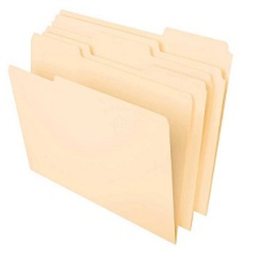 FOLDER MANILA 8½X11