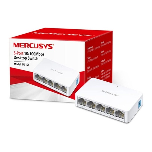 LAN SWITCH 5P MERCUSYS MS105 10/100MPS