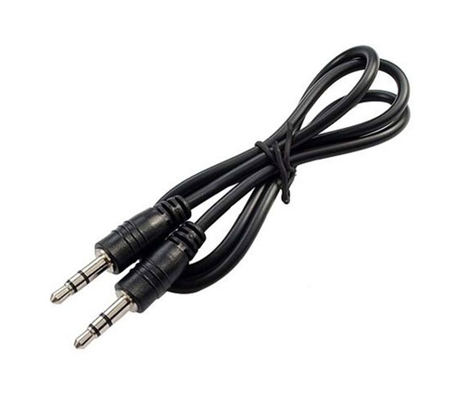 [AGI-1196] CABLE AUXILIAR 3.5 EXTENSION AGILER, 6 PIES, NEGRO.