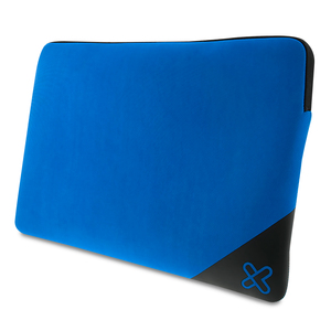 BULTO PARA NOTEBOOK KLIPX SQUAREPRO TIPO SLEEVE 15.6" TIPO SLEEVE, AZUL (KNS-420BL)