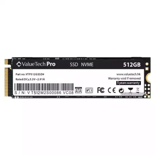 DISCO SSD M2 512 VALUETECH PRO