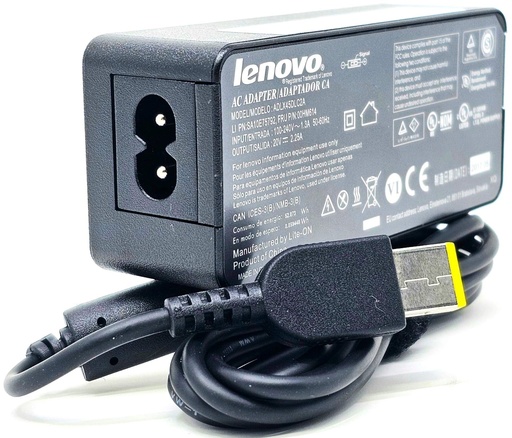 [ADLX45DLC2A] CARGADOR LENOVO CUADRADO ORIG 45/65WA