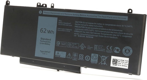 [6MT4T] BATERIA Dell E5570/E5470/Precision 3510