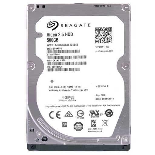 DISCO DURO 500 HDD LAPTOPS