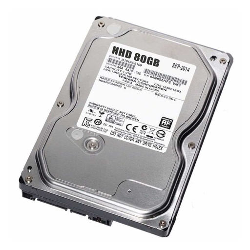 DISCO DURO 80GB HDD CPU