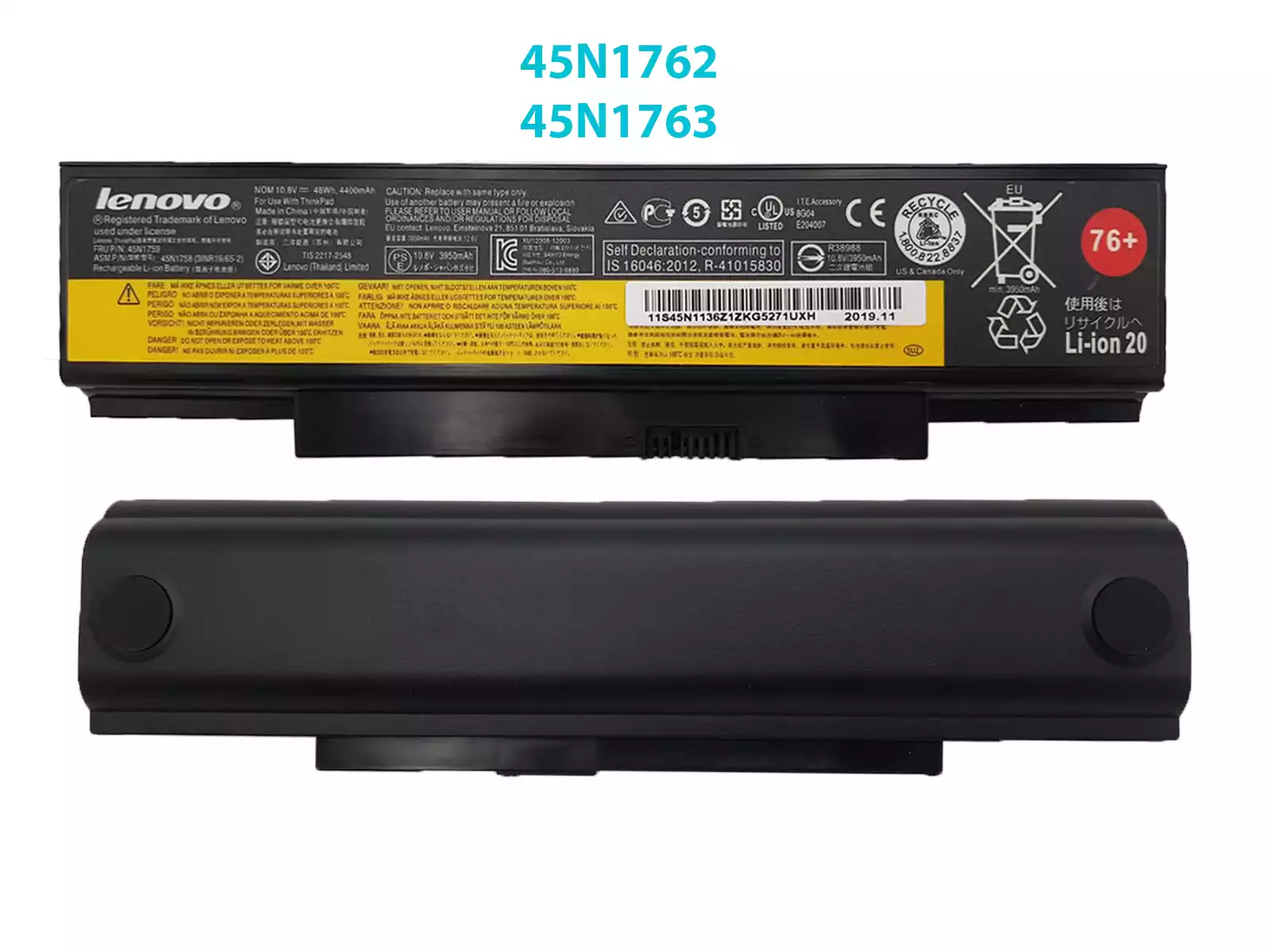 [45N1762] BATERIA Lenovo ThinkPad E550/E555/E560