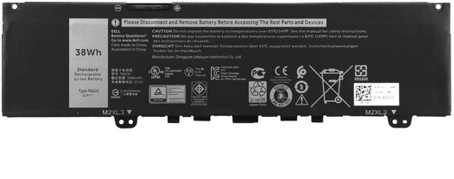 [F62G0] BATERIA Dell Inspiron 13 7000 serie 2 en 1 7373 7370 7380 7386
