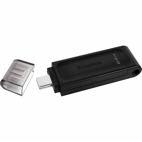 MEMORIA USB KINGSTON DT70 64GB  USB-C 3.2 