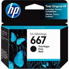 [CAR720]  CARTUCHO HP (#667) PARA DESKJET
PLUS 6000/6400/1200/2300 SERIE BLACK
(3YM79AL)