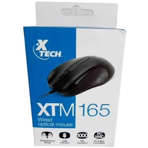[XTM165] MOUSE XTM165 XTECH ALAMBRICO