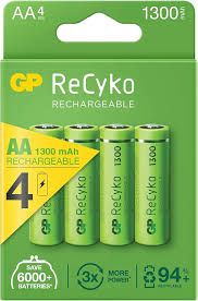 [GPRHC132E000] BATERIA GP RECYKO AA RECARGABLE 1300MAH