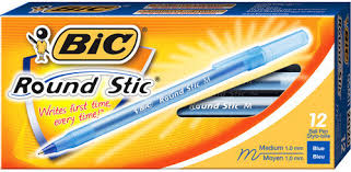 [13] CAJA LAPICEROS/BOLIGRAFO ROUND STIC BIC